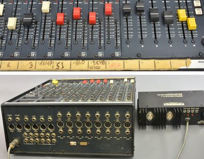 Soundcraft-200BVE desk and power supply